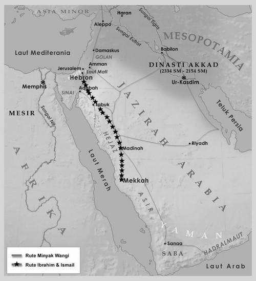 Peta Perjalanan Ismail